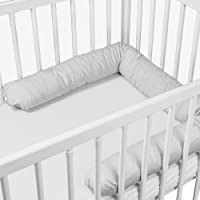 Protector Cuna Chichonera - Cama Bebé Cojín Parachoques Torre Protectores Para Cunas y Camas de Bebé Serpiente (1. Gris…